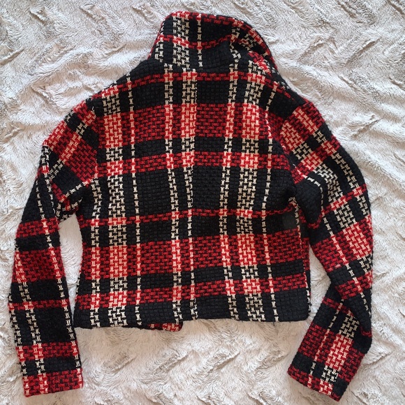 NWT - AKIRA - Red Plaid Jacket - Picture 5 of 10